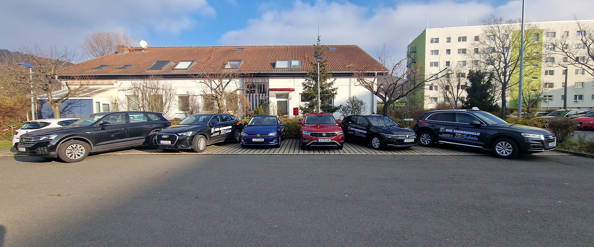 Fahrzeugflotte der Fahrschule Schulz in Jena